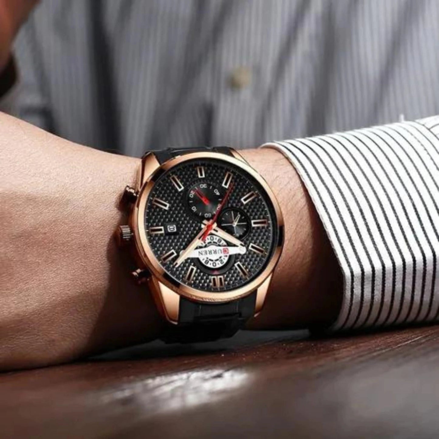 Reloj Curren 8352 Golden Black