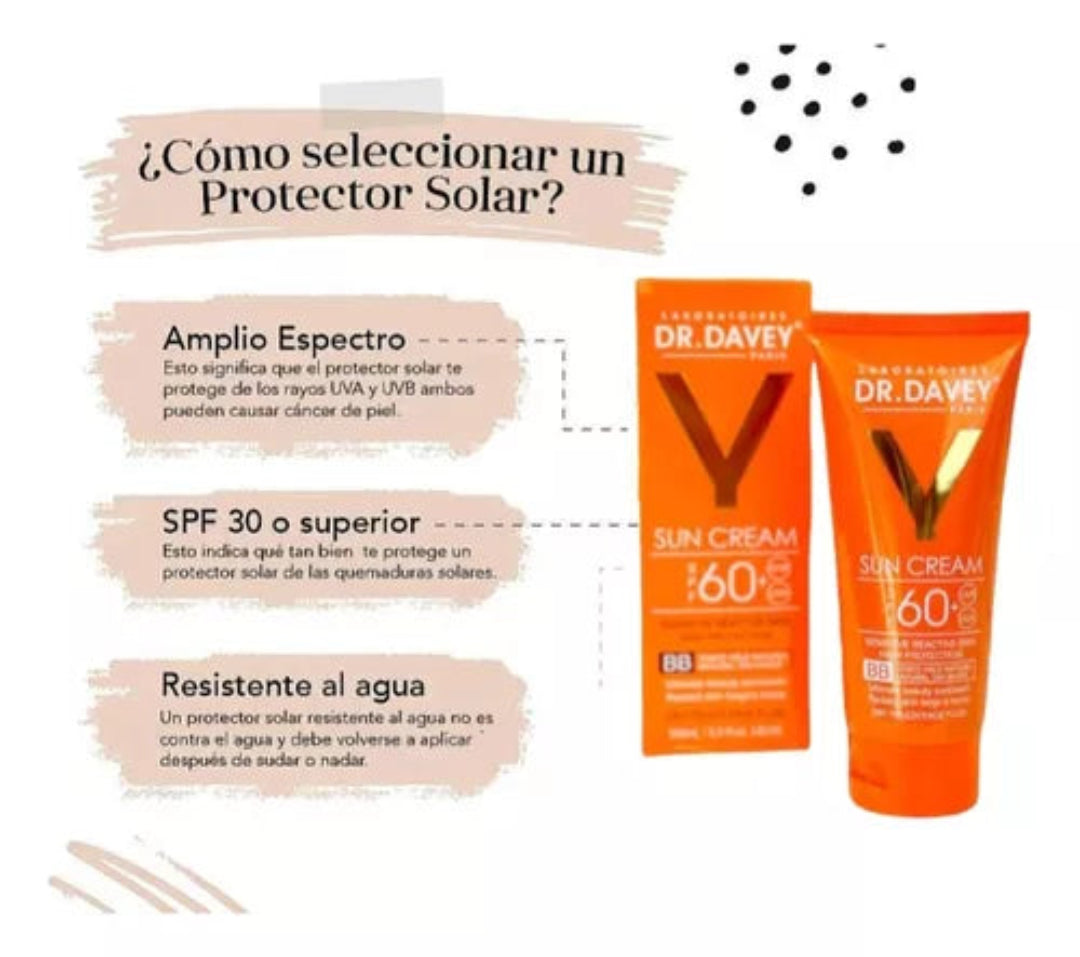 PROTECTOR SOLAR CON COLOR DR DAVEY