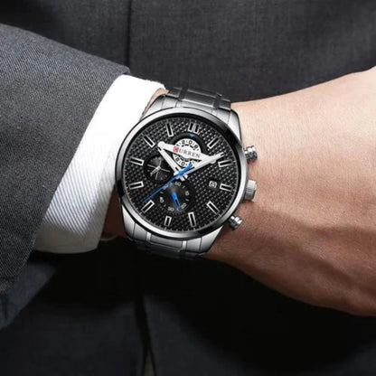 Reloj Curren 8352 Black Silver