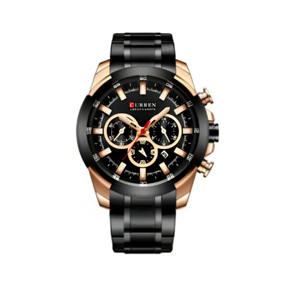 Reloj Curren Para Hombre Black Gold