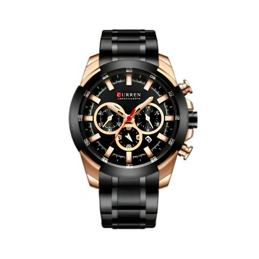 Reloj Curren Para Hombre Black Gold