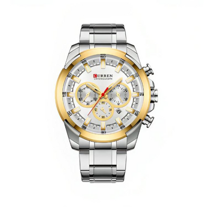Reloj Curren Para Hombre Silver