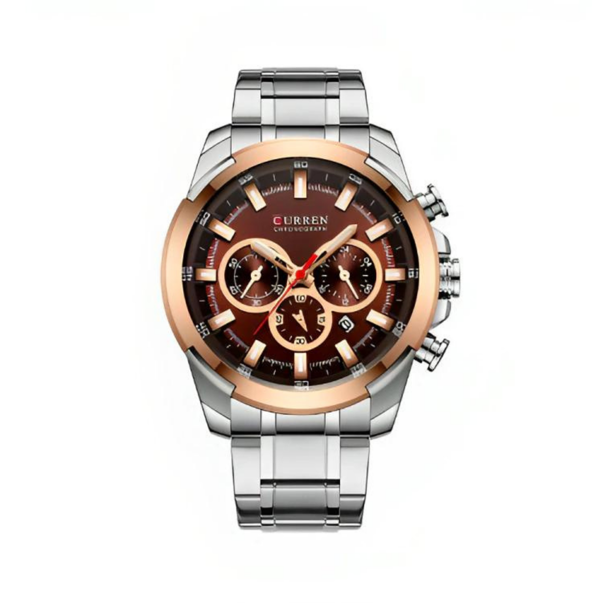 Reloj Curren Para Hombre Silver Gold