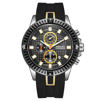 Reloj Smael 9088-3 Esferas Multi Funciones