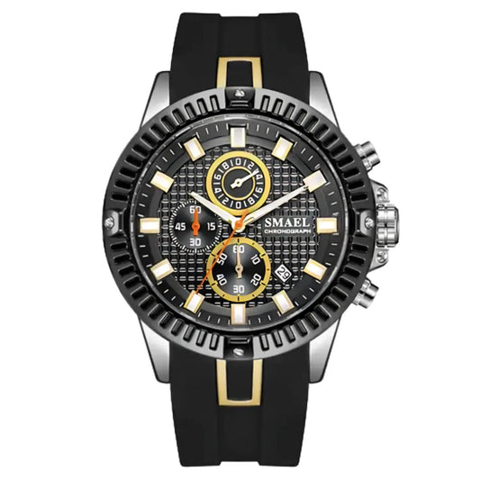 Reloj Smael 9088-3 Esferas Multi Funciones