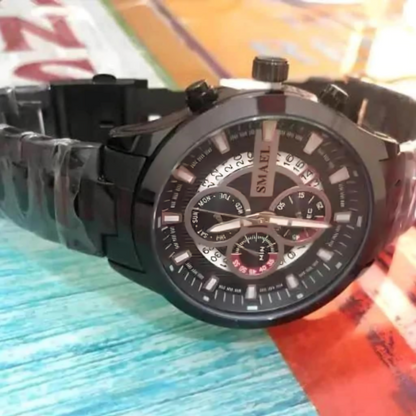 Reloj Smael SL-9619 Cronógrafo Black