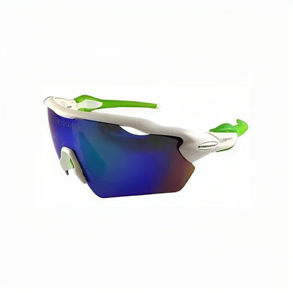 Glasses Run White Blue Cycling Tr90