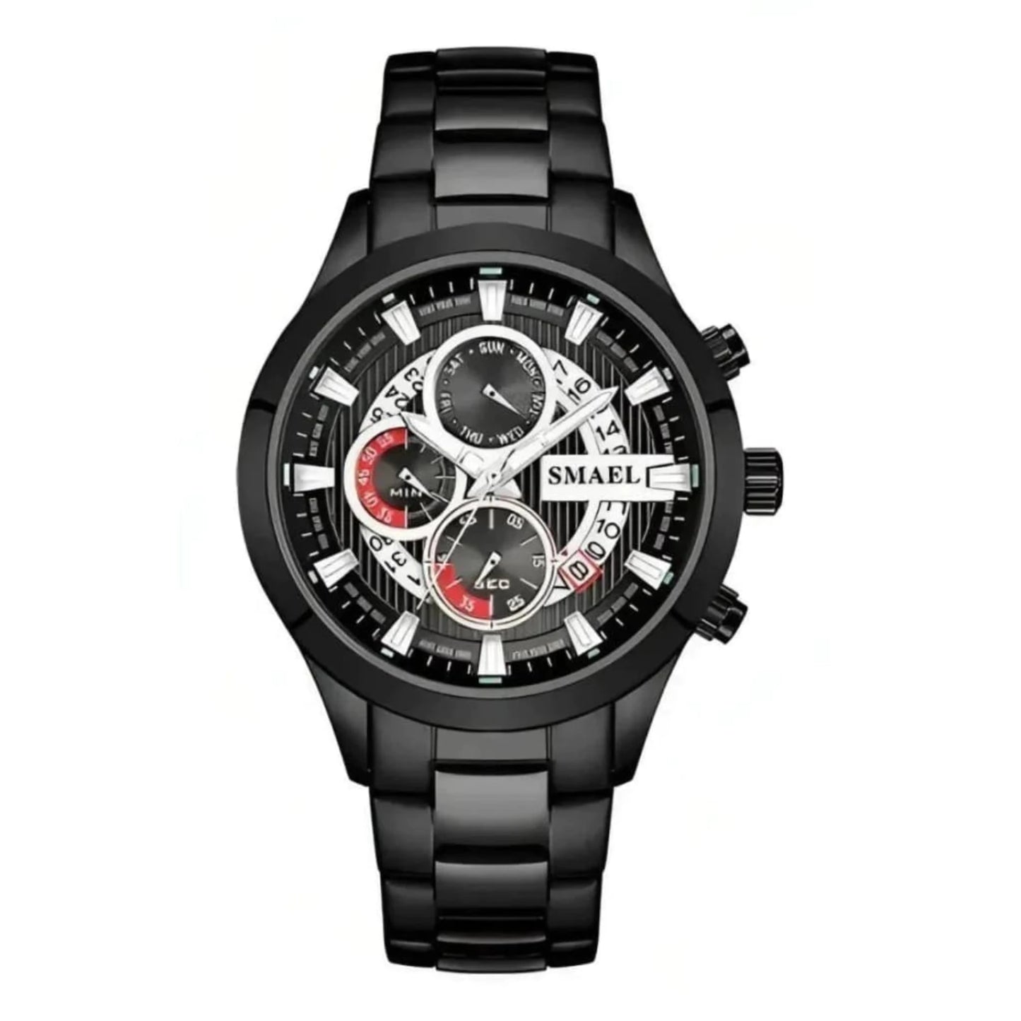 Reloj Smael SL-9619 Cronógrafo Black