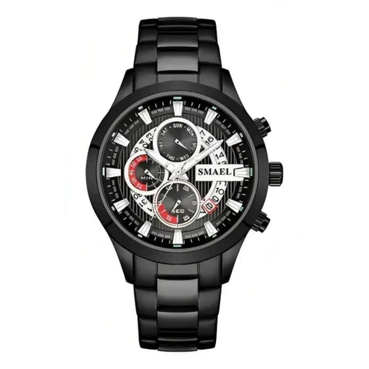Reloj Smael SL-9619 Cronógrafo Black